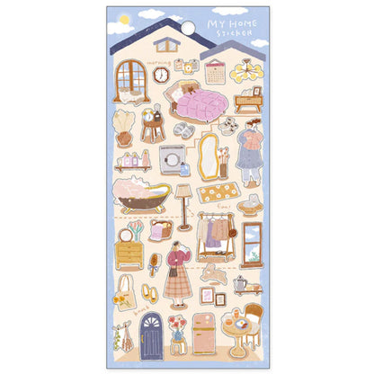 Mind Wave My Home Stickers