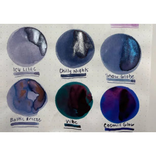 Diamine Inkvent 2024 Black Edition Fountain Pen Ink Sample (3mL)