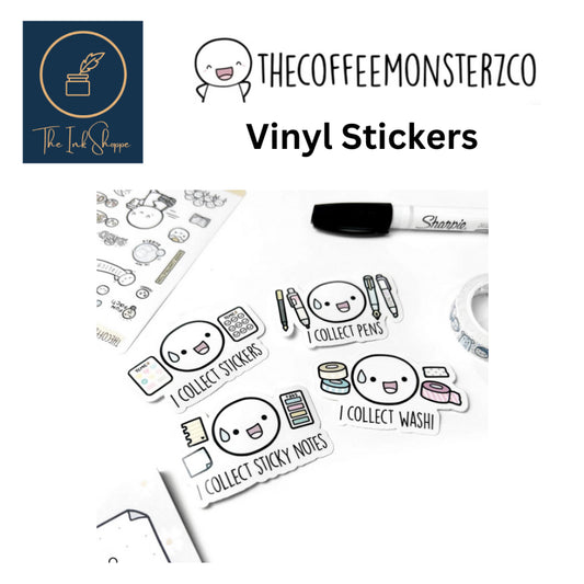 The Coffee Monsterz Co. Vinyl Stickers