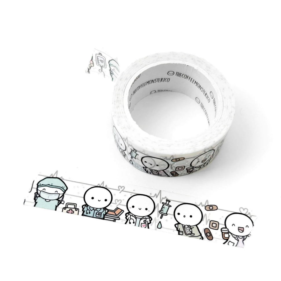 The Coffee Monsterz Co. Washi Tape FULL ROLL