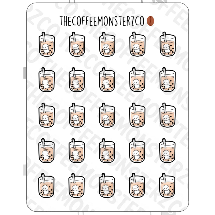 The Coffee Monsterz Co. Emoti Stickers
