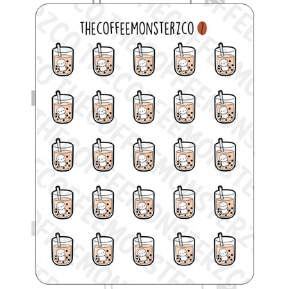 The Coffee Monsterz Co. Emoti Stickers