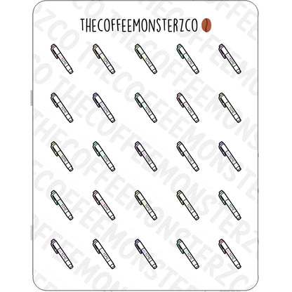 The Coffee Monsterz Co. Doodle Sticker
