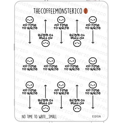The Coffee Monsterz Co. Sticker Sheet