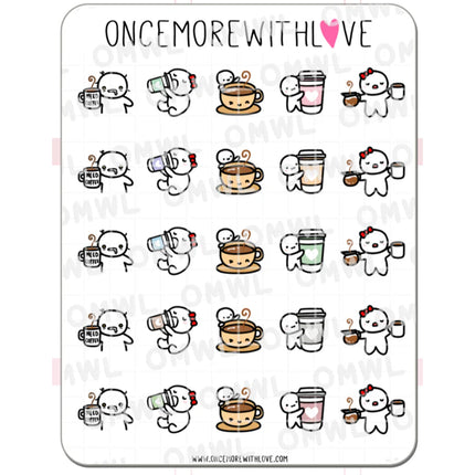 ONCE MORE WITH LOVE Sticker Sheet
