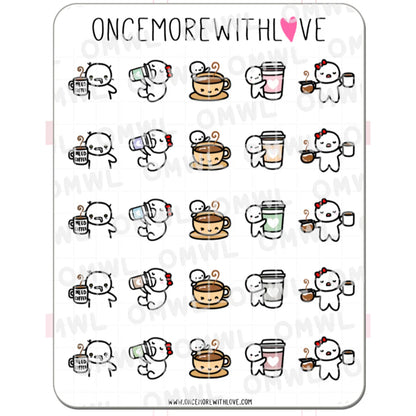 ONCE MORE WITH LOVE Sticker Sheet