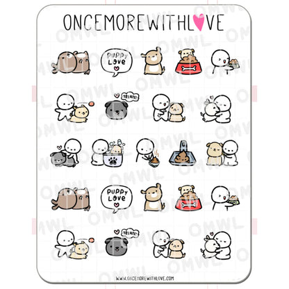ONCE MORE WITH LOVE Sticker Sheet