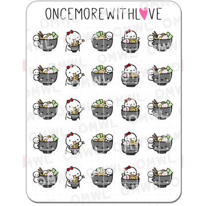 ONCE MORE WITH LOVE Sticker Sheet