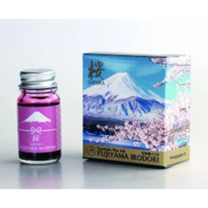 Teranishi Fujiyama Irodori Fountain Pen Ink FULL Bottle (12mL)