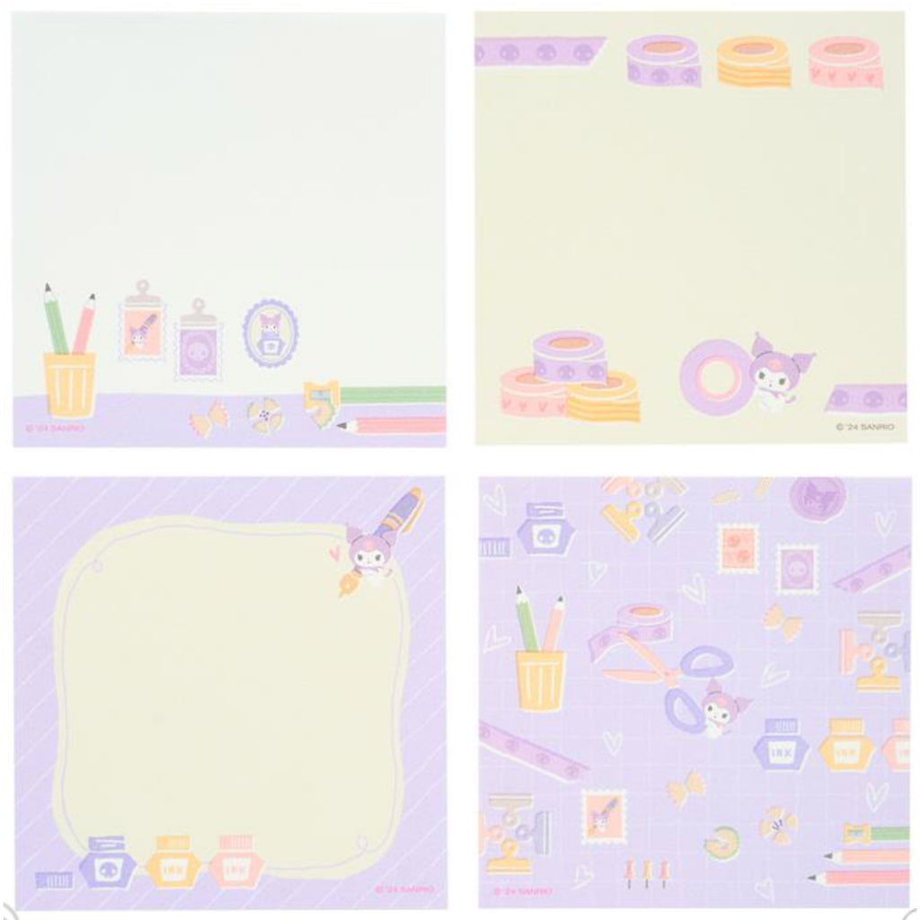 Sanrio Memo Pad with Foil-Stamped Cover