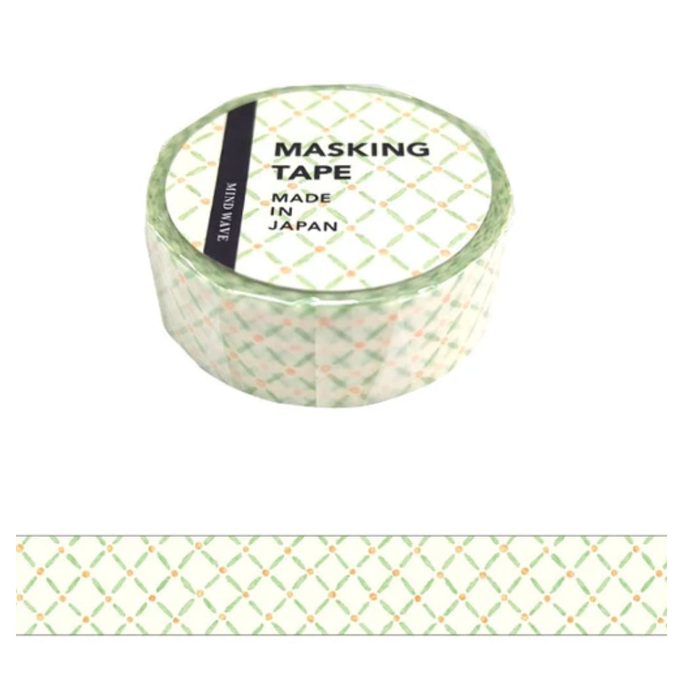 Mind Wave Pattern Masking Tape FULL ROLL