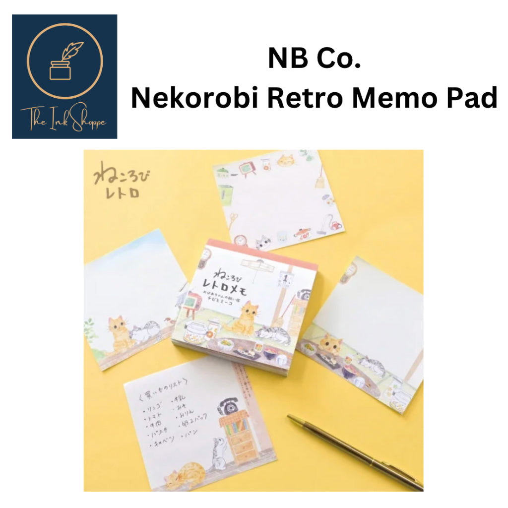 NB Co. Nekorobi Retro Square Memo Pad
