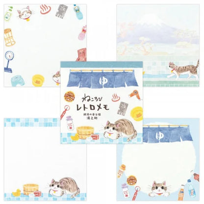 NB Co. Nekorobi Retro Square Memo Pad