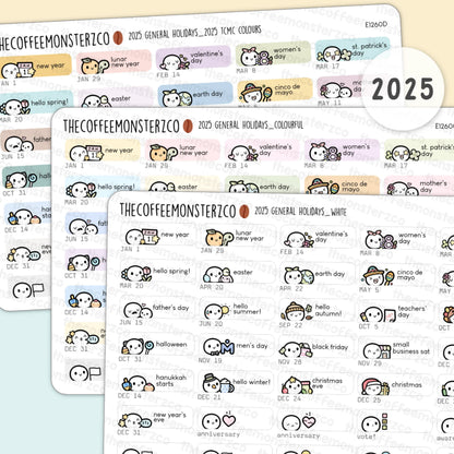 The Coffee Monsterz Co. Sticker Sheet