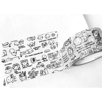 The Coffee Monsterz Co. Washi Tape FULL ROLL