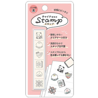 Kamio Japan Favorites 6 Stamps with Case
