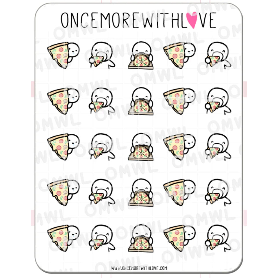 ONCE MORE WITH LOVE Sticker Sheet