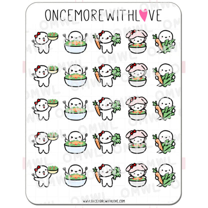 ONCE MORE WITH LOVE Sticker Sheet
