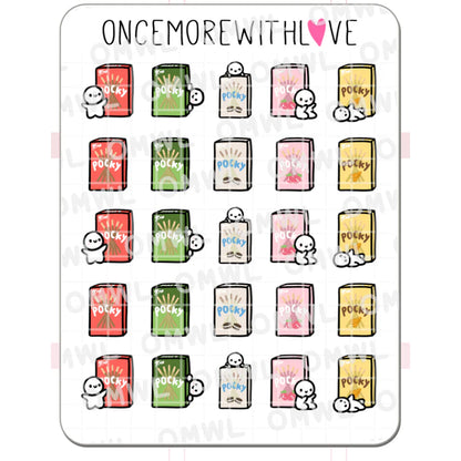ONCE MORE WITH LOVE Sticker Sheet