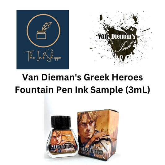 Van Dieman's Greek Heroes Fountain Pen Ink Sample (3mL)