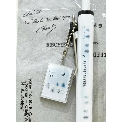 Uni-Ball x Yohaku Gel Pen with Charm