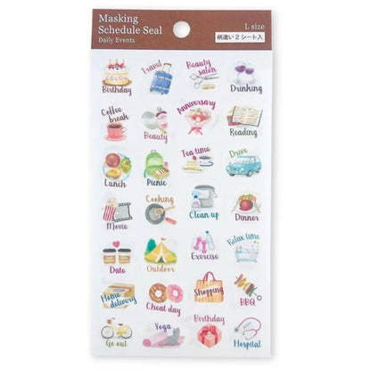 Pine Book Masking Schedule Seal