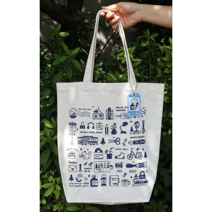 Eric x CTFJ 10th Anniversary Tote Bag with Keychain