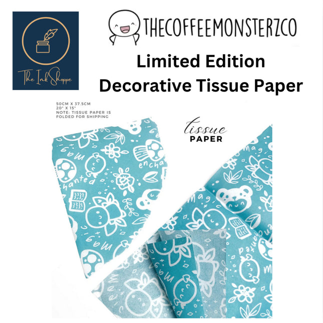 The Coffee Monsterz Co Decorative Tissue Wrapping Paper-Magic Forest