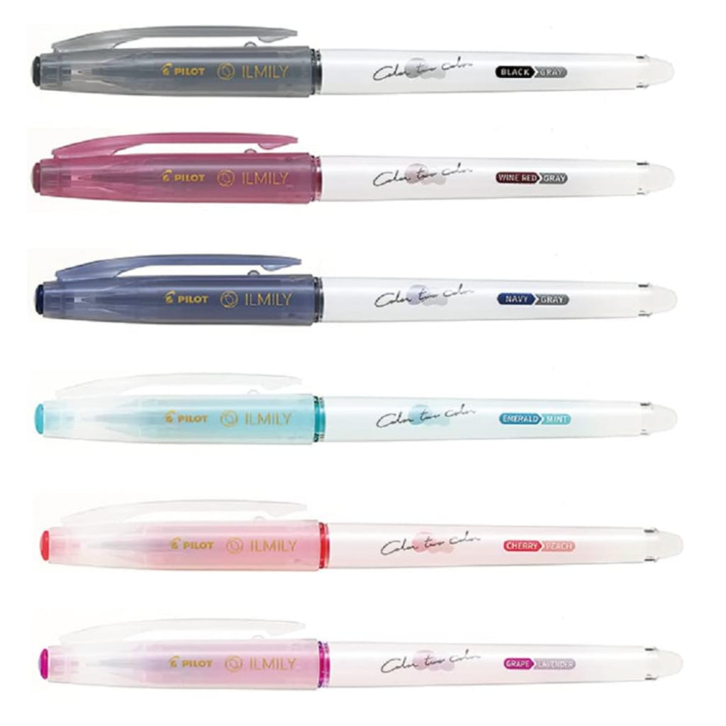 Pilot Ilmily Color Two Color Gel Ink 0.4mm Ballpoint Pen