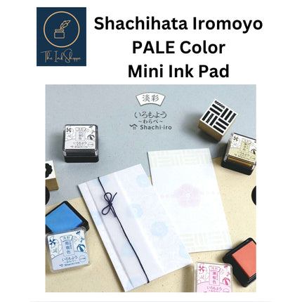 Shachihata Iromoyo PALE Color Mini Ink Pad