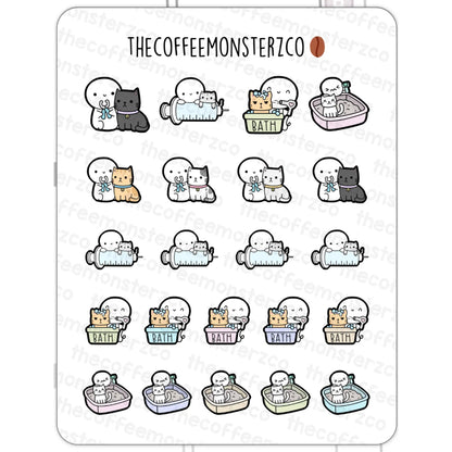 The Coffee Monsterz Co. Emoti Stickers