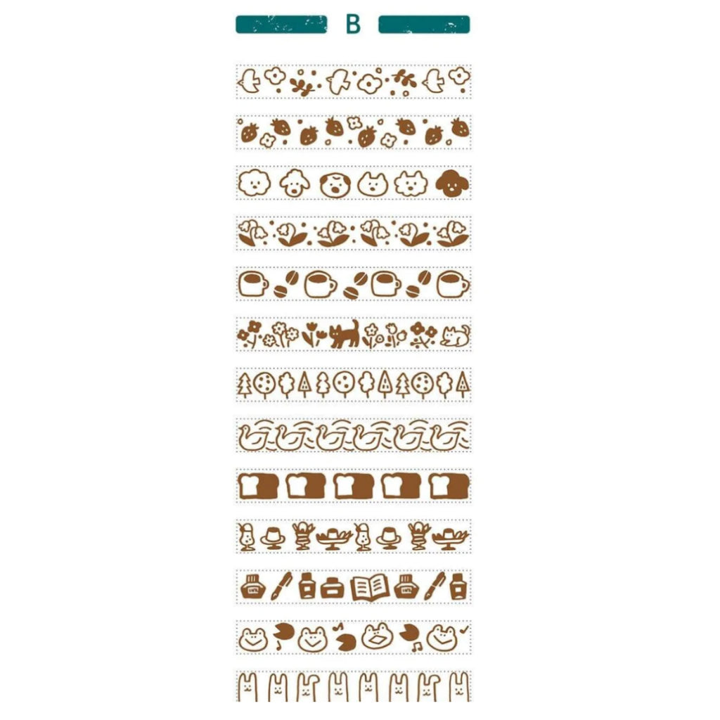 Shachihata x Furukawashiko Rotating Stamp