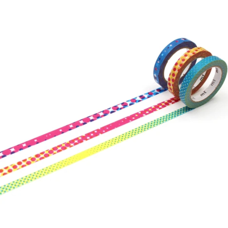 MT Slim Deco Washi Tape Set Pack of 3