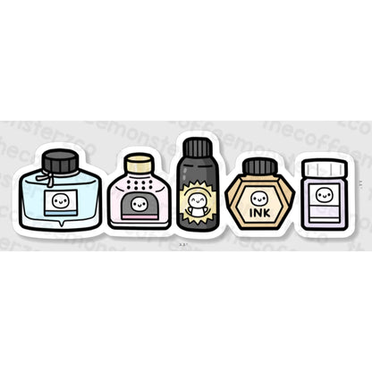 The Coffee Monsterz Co. Vinyl Stickers