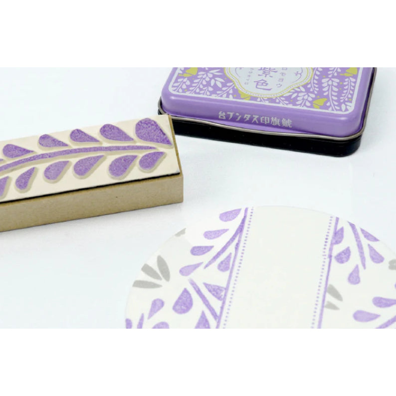 Shachihata Iromoyo 100th Anniversary 1925 Special Edition Ink Pad in Tin