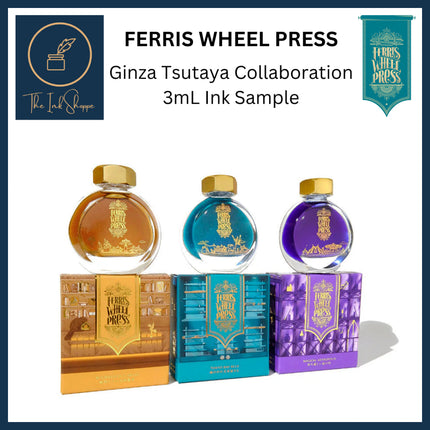 Ferris Wheel Press Curious Collaborations Ginza Tsutaya Books Fountain Pen Ink Sample (3mL)