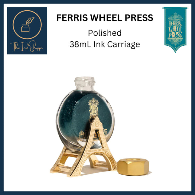 Ferris Wheel Press Polished Gold 38mL Ink Carriage