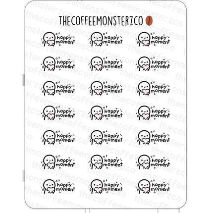 The Coffee Monsterz Co. Emoti Stickers