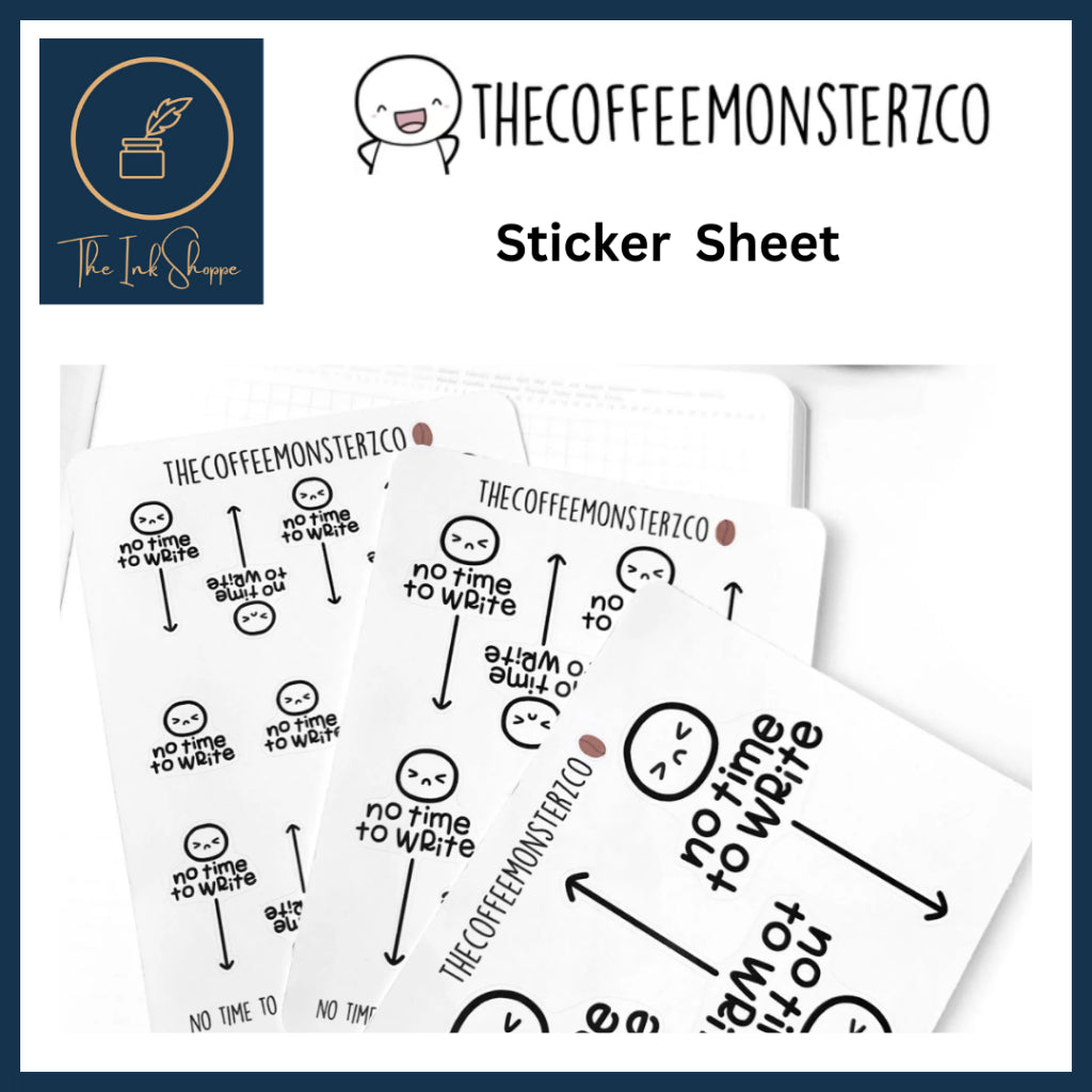 The Coffee Monsterz Co. Sticker Sheet