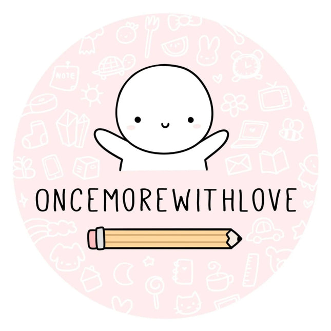 ONCE MORE WITH LOVE Washi Tape in Full Roll