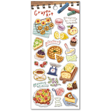 Mind Wave Crayon Art Stickers