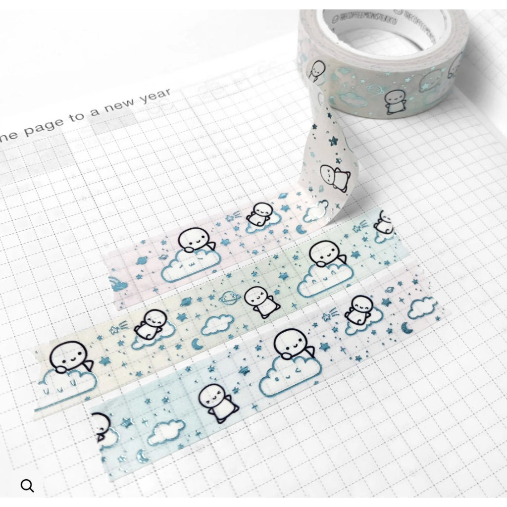 The Coffee Monsterz Co. Washi Tape FULL ROLL