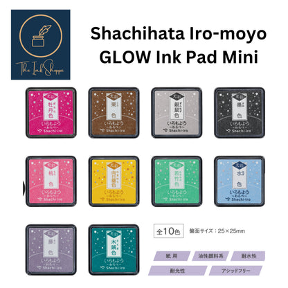 Shachihata Iro-moyo GLOW Mini Ink Pad