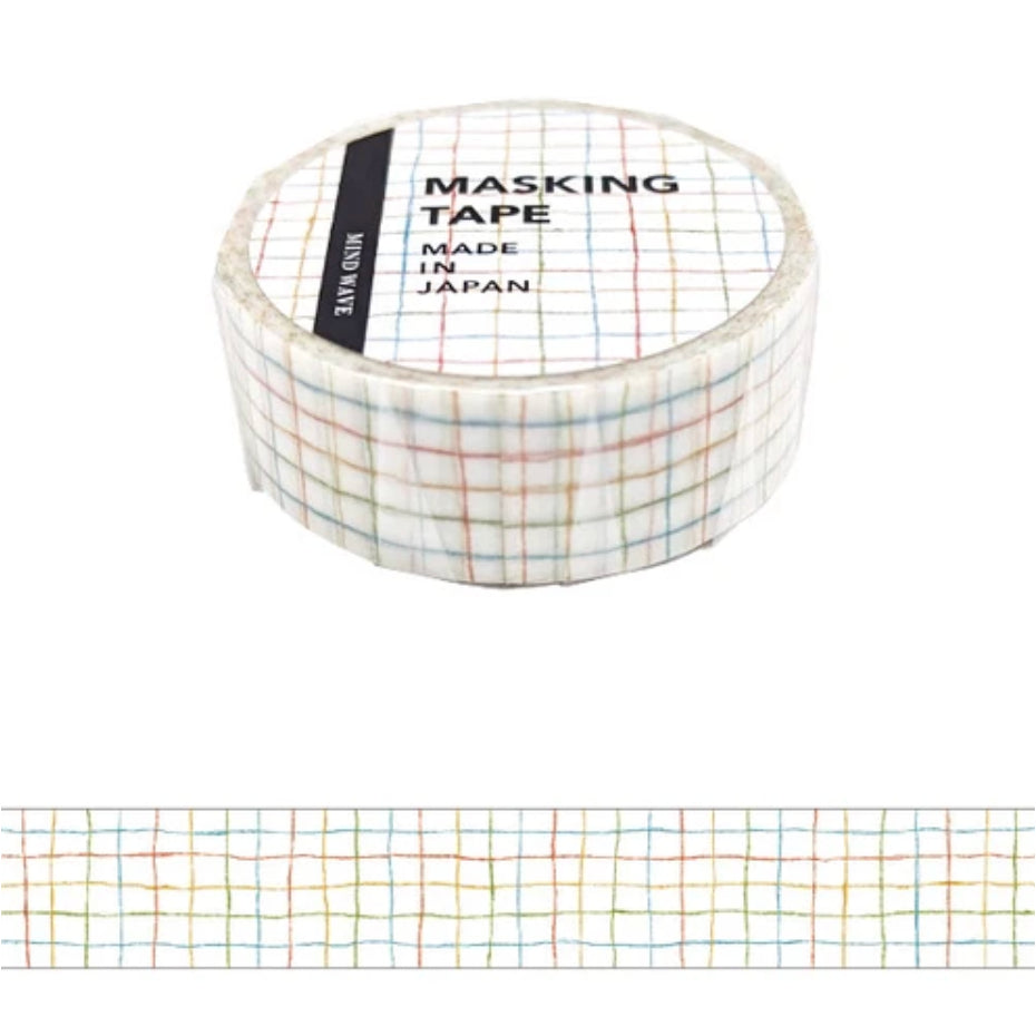 Mind Wave Pattern Masking Tape FULL ROLL