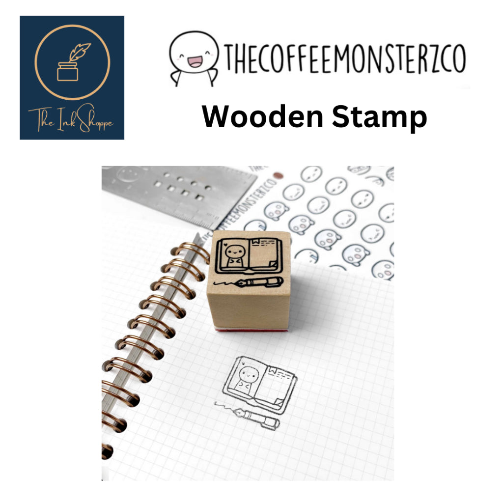 The Coffee Monsterz Co Wooden Stamp