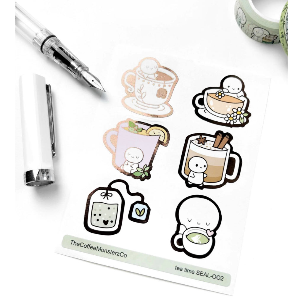 The Coffee Monsterz Co. Sticker Seal