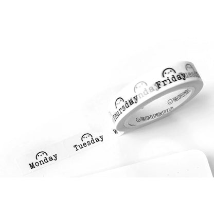 The Coffee Monsterz Co. Washi Tape FULL ROLL