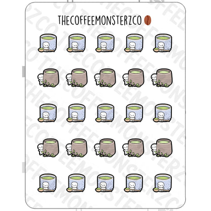 The Coffee Monsterz Co. Emoti Stickers