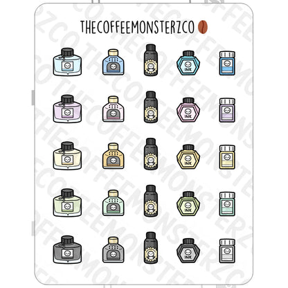 The Coffee Monsterz Co. Doodle Sticker