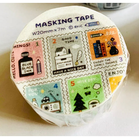 Papier Platz x Eric Small Things Washi Tape FULL ROLL